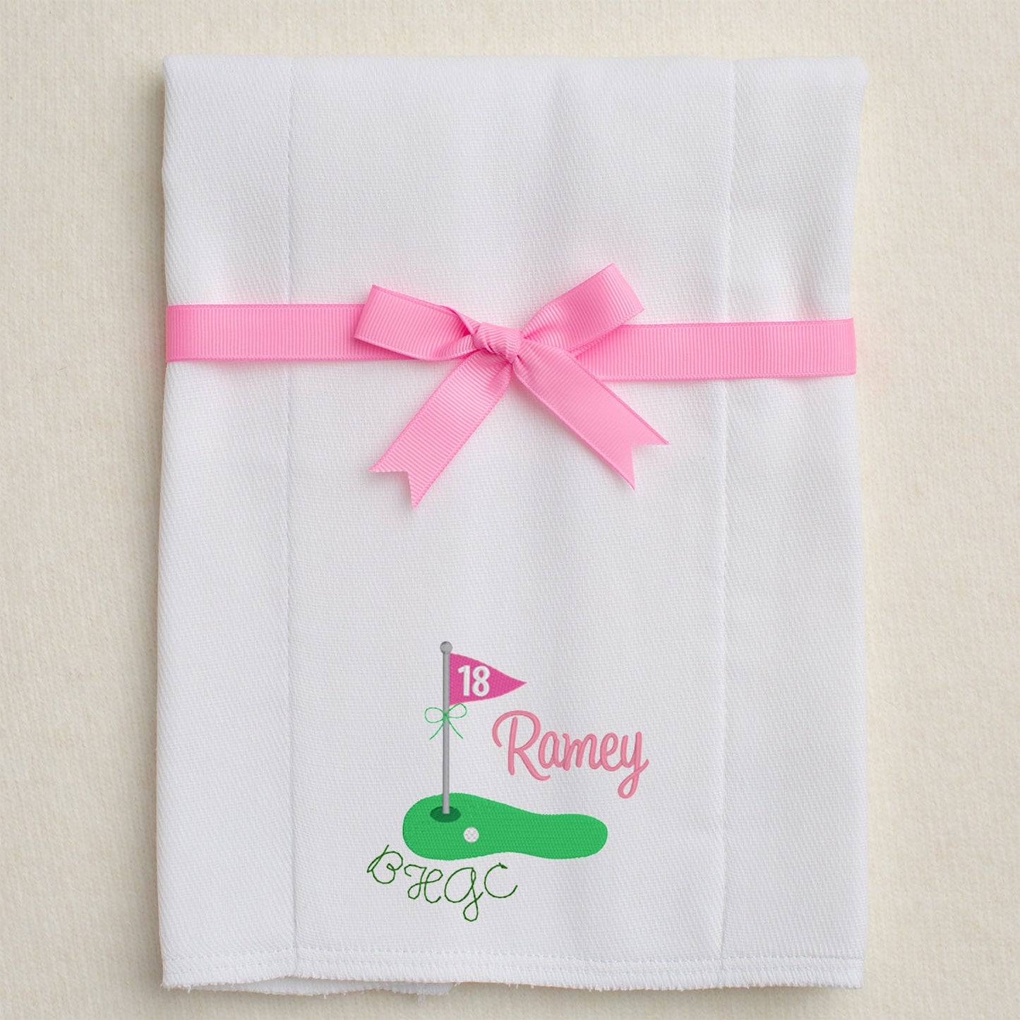 18th Green Embroidery - Girl