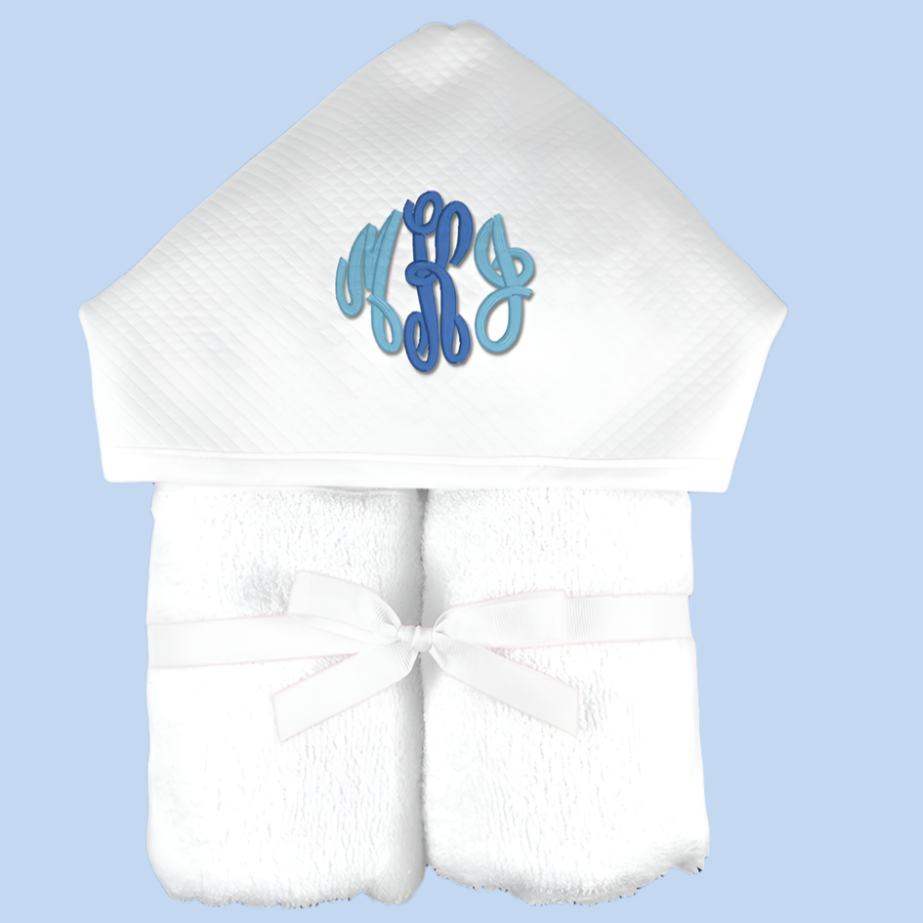 Monogram Embroidered Baby Items - Style 7