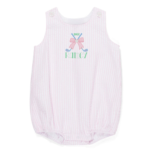 Crossed Clubs with Bow