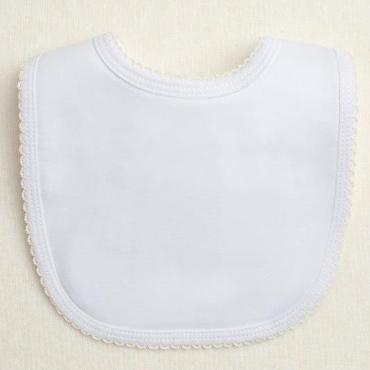 W - To be Deleted - Bib with Picot Edge