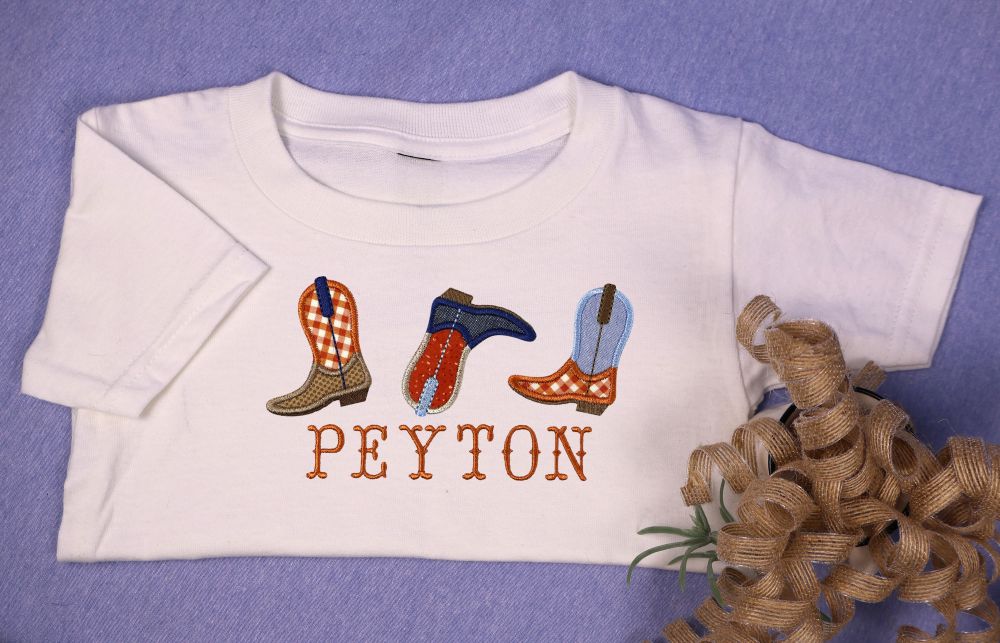 Example Apparel - Cowboy Boot T-shirt