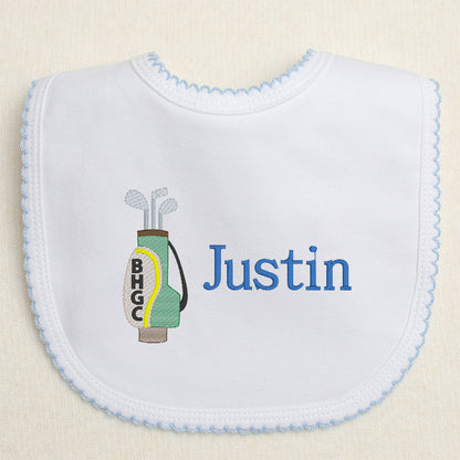 Brook Hollow Golf Bag Bib