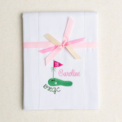 18th Green Embroidery - Girl
