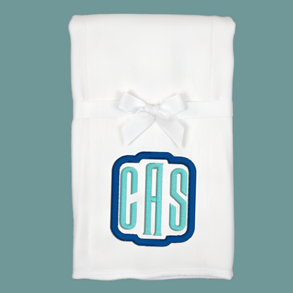 Monogram Embroidered Baby Items - Style  1