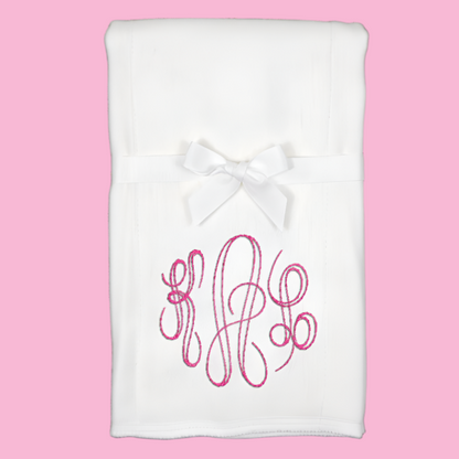 Monogram Embroidered Baby Items - Style 10