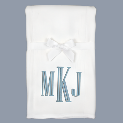 Monogram Embroidered Baby Items - Style 12
