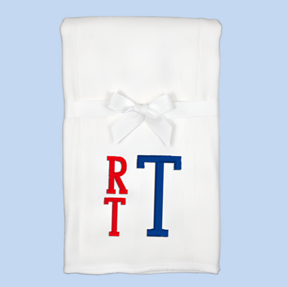 Monogram Embroidered Baby Items - Style  4