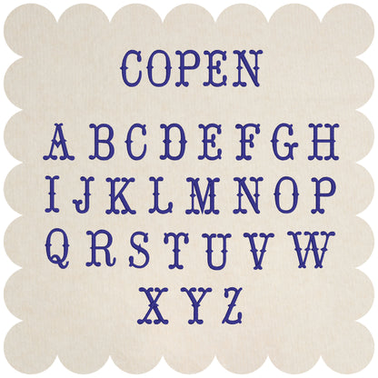 Shooting Stars Applique Boots Bath Towel - Blue