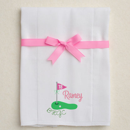 18th Green Embroidery - Girl