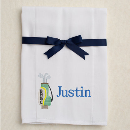 Brook Hollow Golf Bag Burp Pad