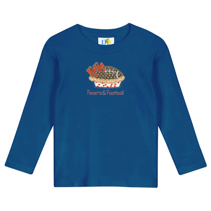 Girl Feasts and Football L/S Tee Shirt