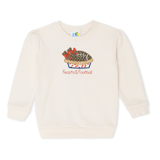 Girl Feasts and Football Sweatshirt