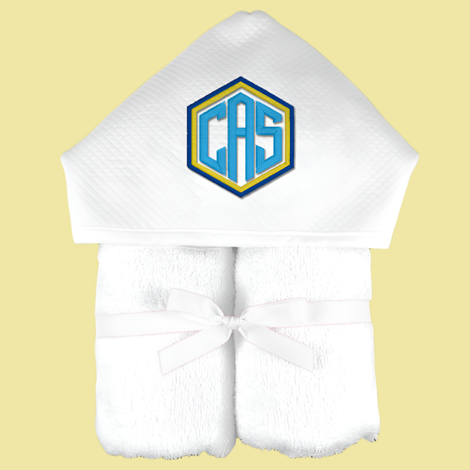 Monogram Embroidered Baby Items - Style  2