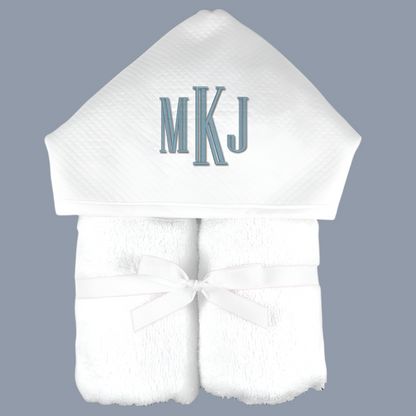 Monogram Embroidered Baby Items - Style 12