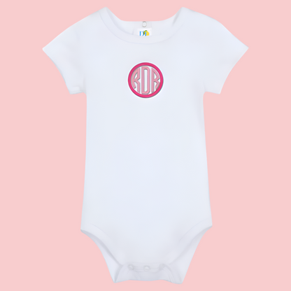 Monogram Embroidered Baby Items - Style  3