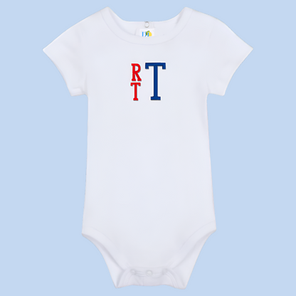 Monogram Embroidered Baby Items - Style  4