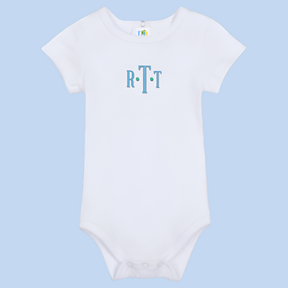 Monogram Embroidered Baby Items - Style  5