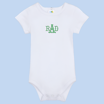 Monogram Embroidered Baby Items - Style  6