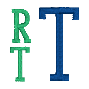 Monogram Embroidered Baby Items - Style  4