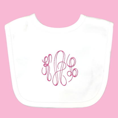 Monogram Embroidered Baby Items - Style 10