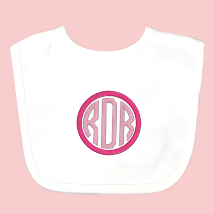 Monogram Embroidered Baby Items - Style  3