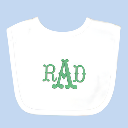Monogram Embroidered Baby Items - Style  6
