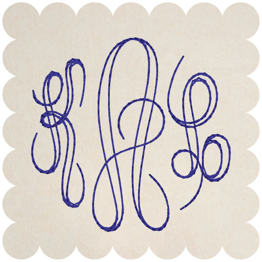 Monogram Embroidered Baby Items - Style 10