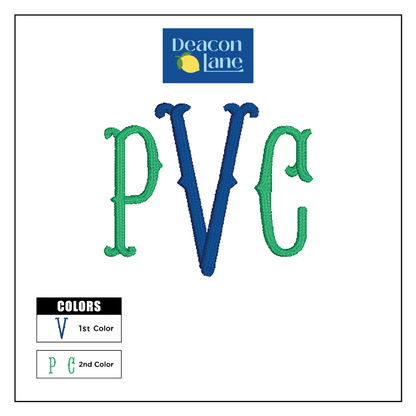 Monogram Embroidered Baby Items - Style 11