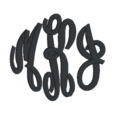 Monogram Embroidered Baby Items - Style  7