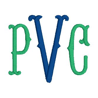 Monogram Embroidered Baby Items - Style 11