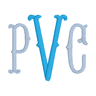 Monogram Embroidered Baby Items - Style 11