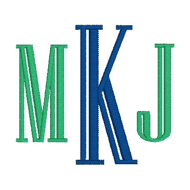 Monogram Embroidered Baby Items - Style 12