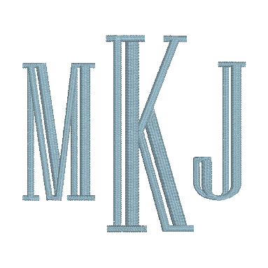 Monogram Embroidered Baby Items - Style 12