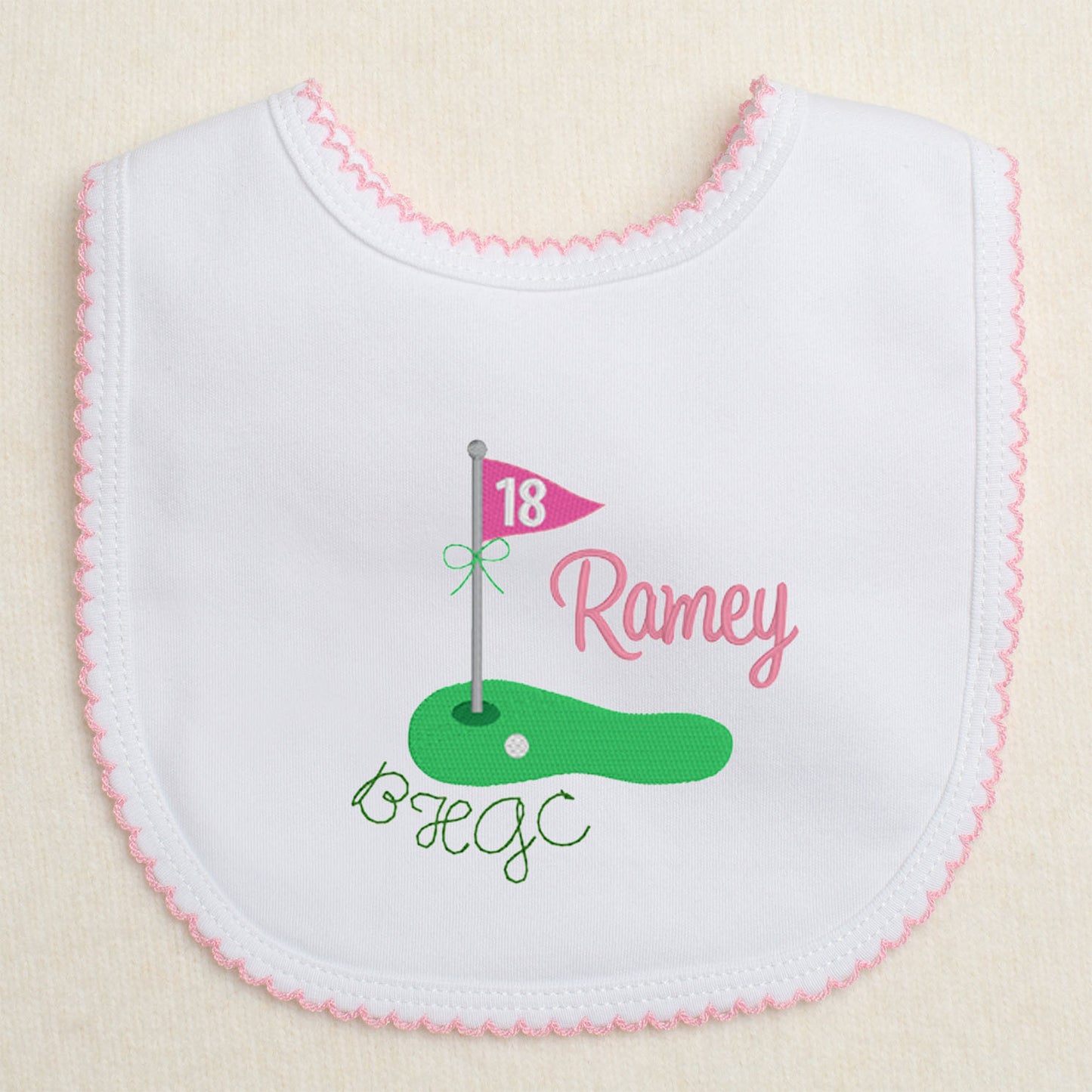 18th Green Embroidery - Girl