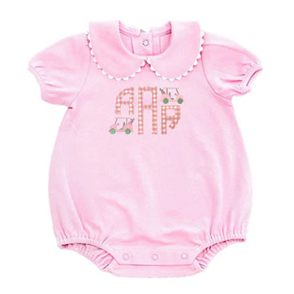 Applique Monogram with Minis - Girl