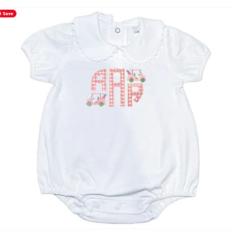 Applique Monogram with Minis - Girl