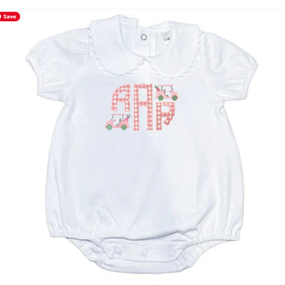 Applique Monogram with Minis - Girl