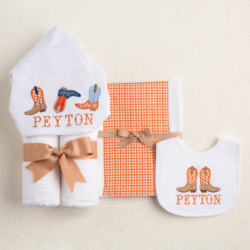 Charming Bundle -  Cowboy/Cowgirl Boots in Burnt Orange