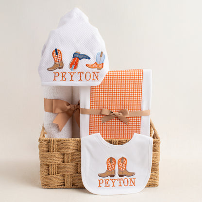 Charming Bundle -  Cowboy/Cowgirl Boots in Burnt Orange