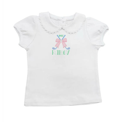 Crossed Clubs with Bow