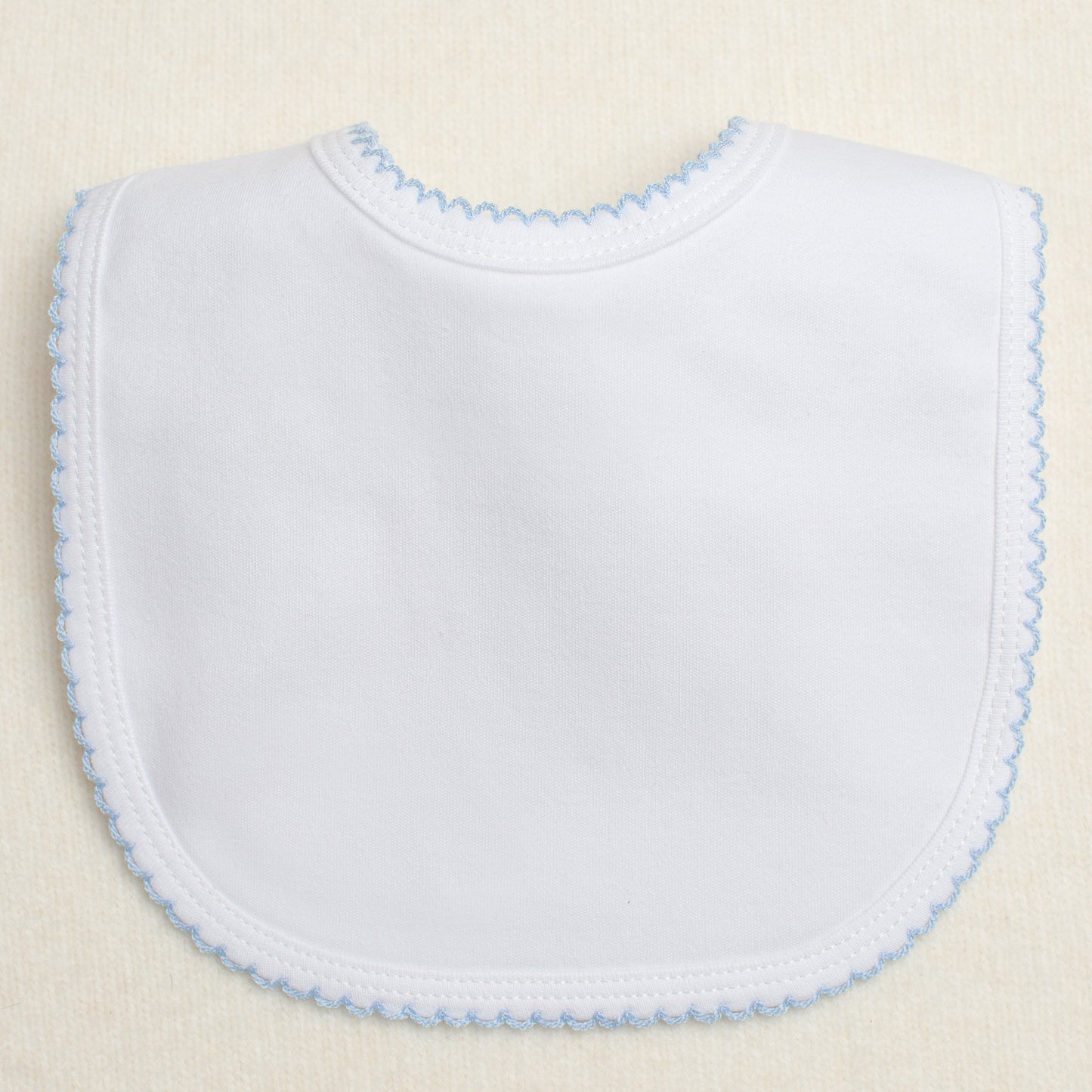 W - To be Deleted - Bib with Picot Edge