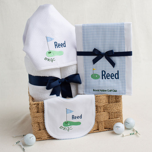 BHGC Welcome Sets with Name - 3 piece Infant Gift Set