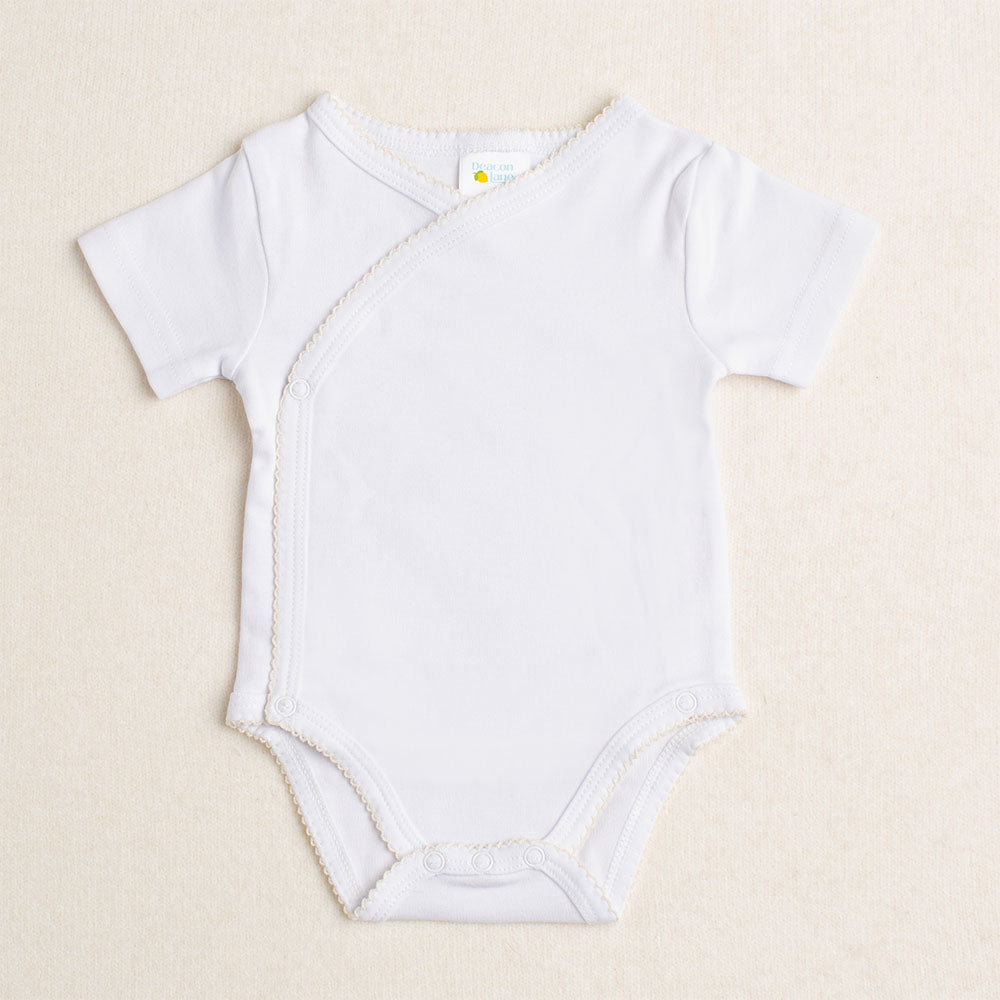 W - To be Deleted - Onesie with Picot Edge