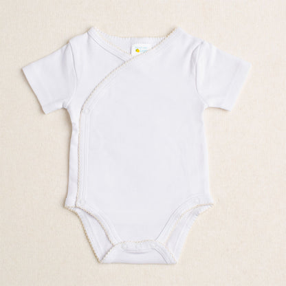 W - To be Deleted - Onesie with Picot Edge