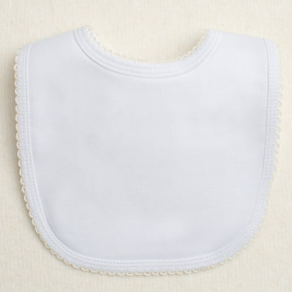 W - To be Deleted - Bib with Picot Edge