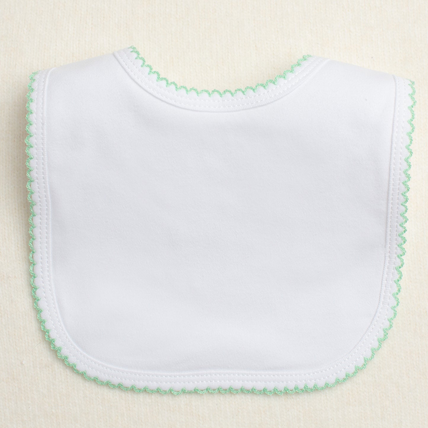W - To be Deleted - Bib with Picot Edge