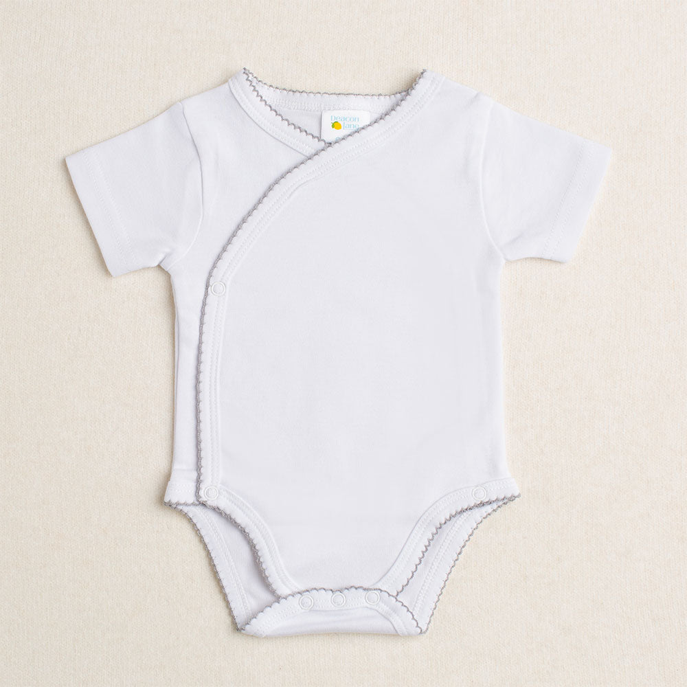 W - To be Deleted - Onesie with Picot Edge