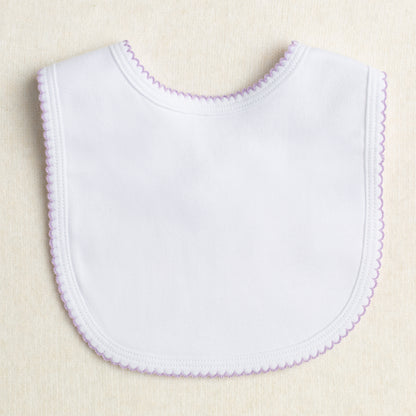 W - To be Deleted - Bib with Picot Edge