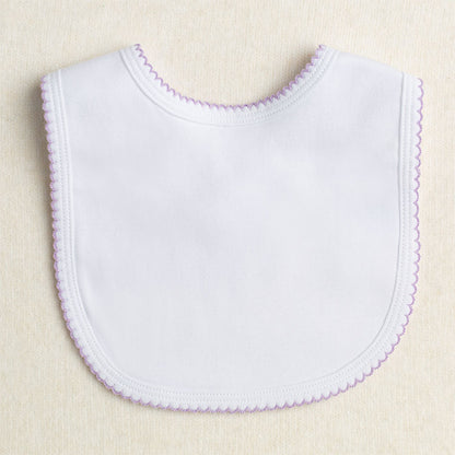 W - To be Deleted - Bib with Picot Edge