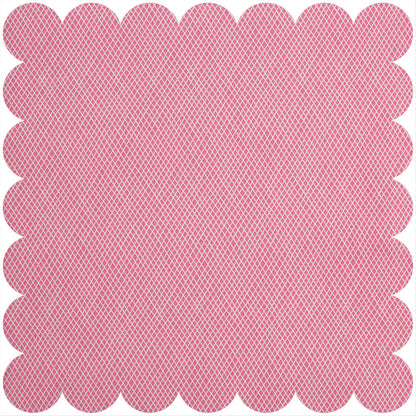 Pink and cream diamond fabric